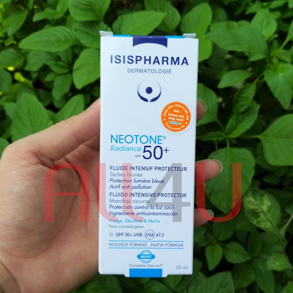 [CHÍNH HÃNG CÓ TEM] ISIS Pharma Neotone Radiance SPF50+ 30mL - Kem Dưỡng Trắng Da Kết Hợp Với Chống Nắng. | BigBuy360 - bigbuy360.vn