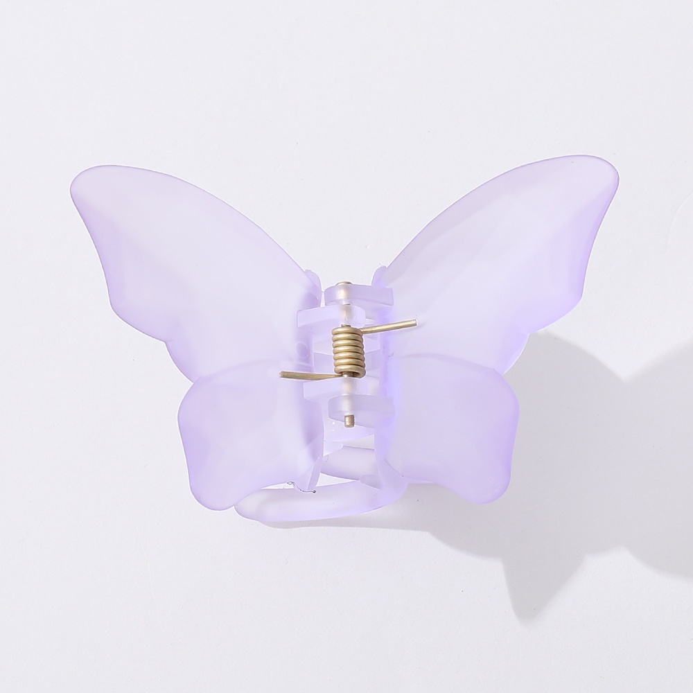 Kẹp Tóc Trong Suốt Hình Bướm Đáng Yêu