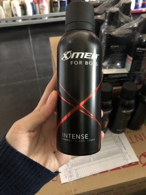 Xịt Khử Mùi XMEN For Boss intense 150ml hết hàng tặng