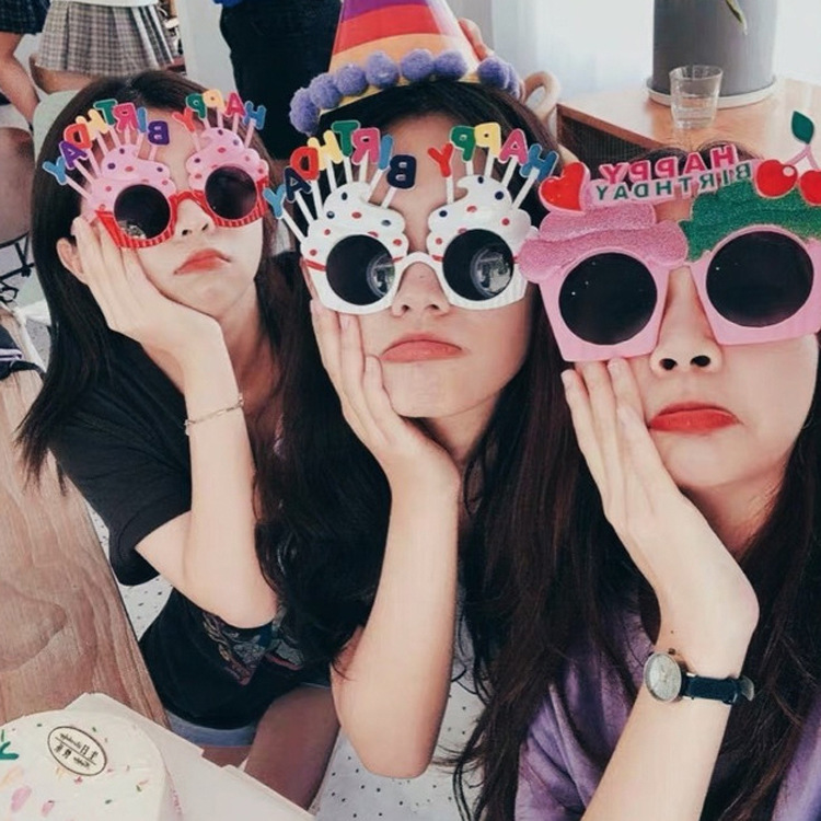 Mắt Kính Chữ Happy Birthday Ngộ Nghĩnh | BigBuy360 - bigbuy360.vn