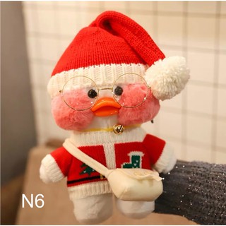 Vịt bông noel size 30cm (có ảnh thật)