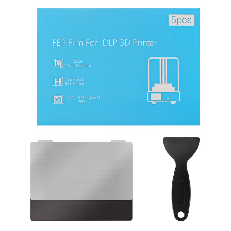 5 tấm phim FEP tương thích với UV DLP máy in 3D LCD SLA resin | BigBuy360 - bigbuy360.vn