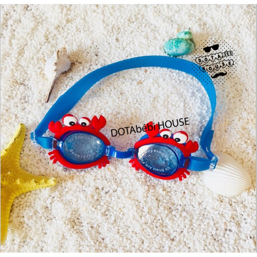 [Có túi zip ][tặng nút chặn tai] Loại đẹp - Kính bơi trẻ em chống nước chống UV