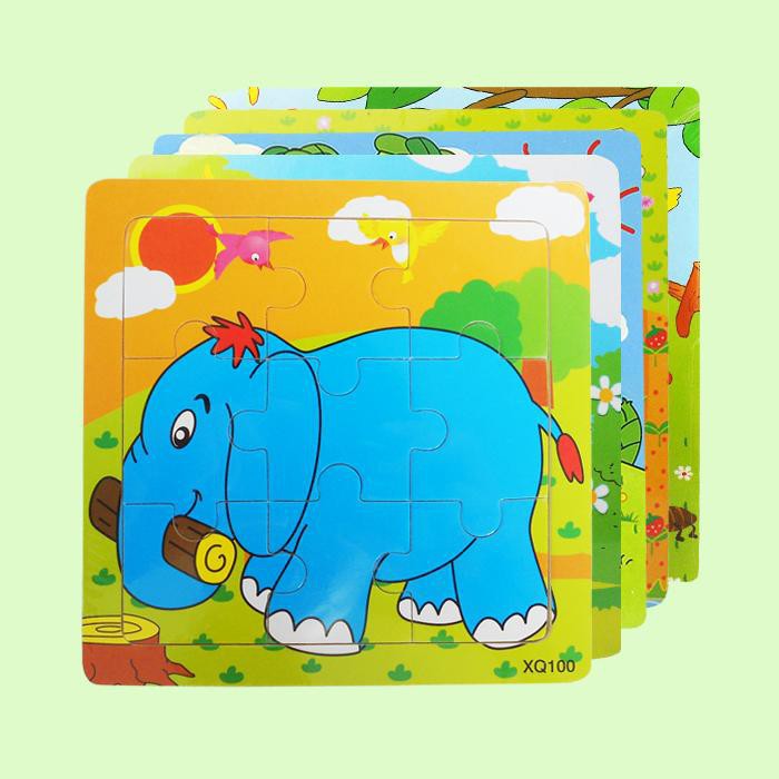 [Mã 11LSSALE giảm 100% đơn 50k] Tranh ghép hình 9 mảnh chủ đề gần gũi dễ thương