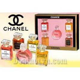 sét nước hoa 5 món mini Chanel , Nước hoa mini hương thơm nồng nàn | Thế Giới Skin Care