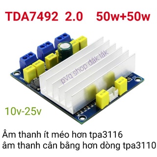Mạch khuếch đại âm thanh tda7492 50w+50w