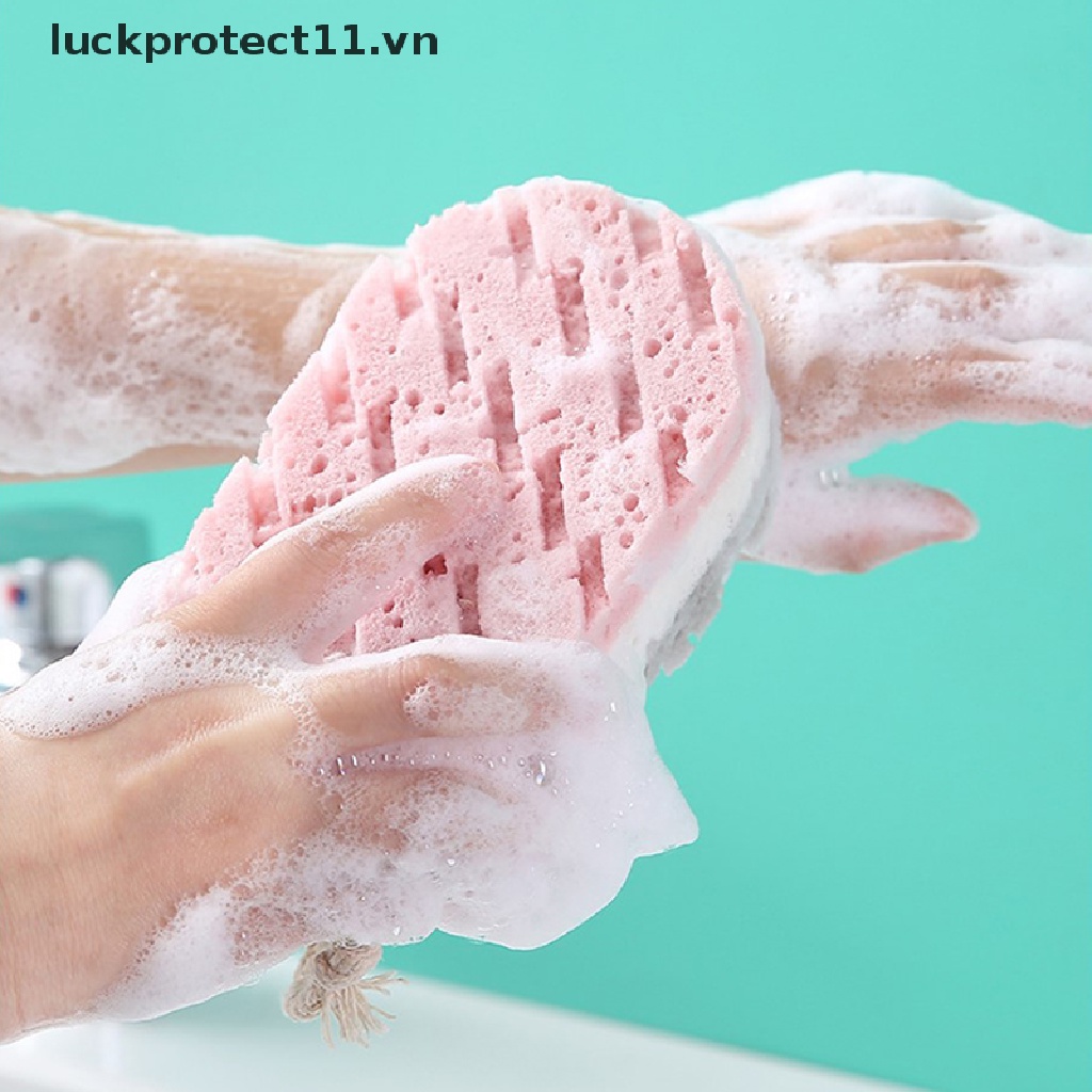 Bông Tắm Cotton Mềm Mát Xa Tẩy Tế Bào Chết Tiện