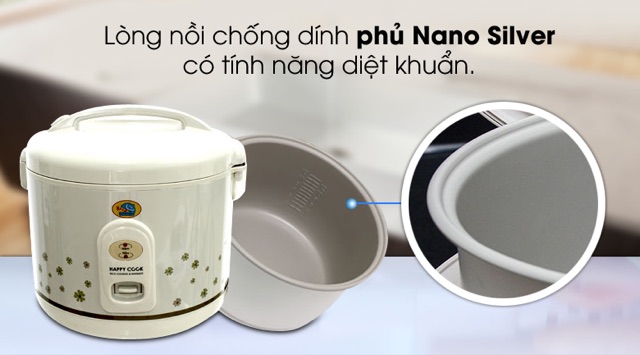 Nồi cơm điện Happycook 3lít HC-300