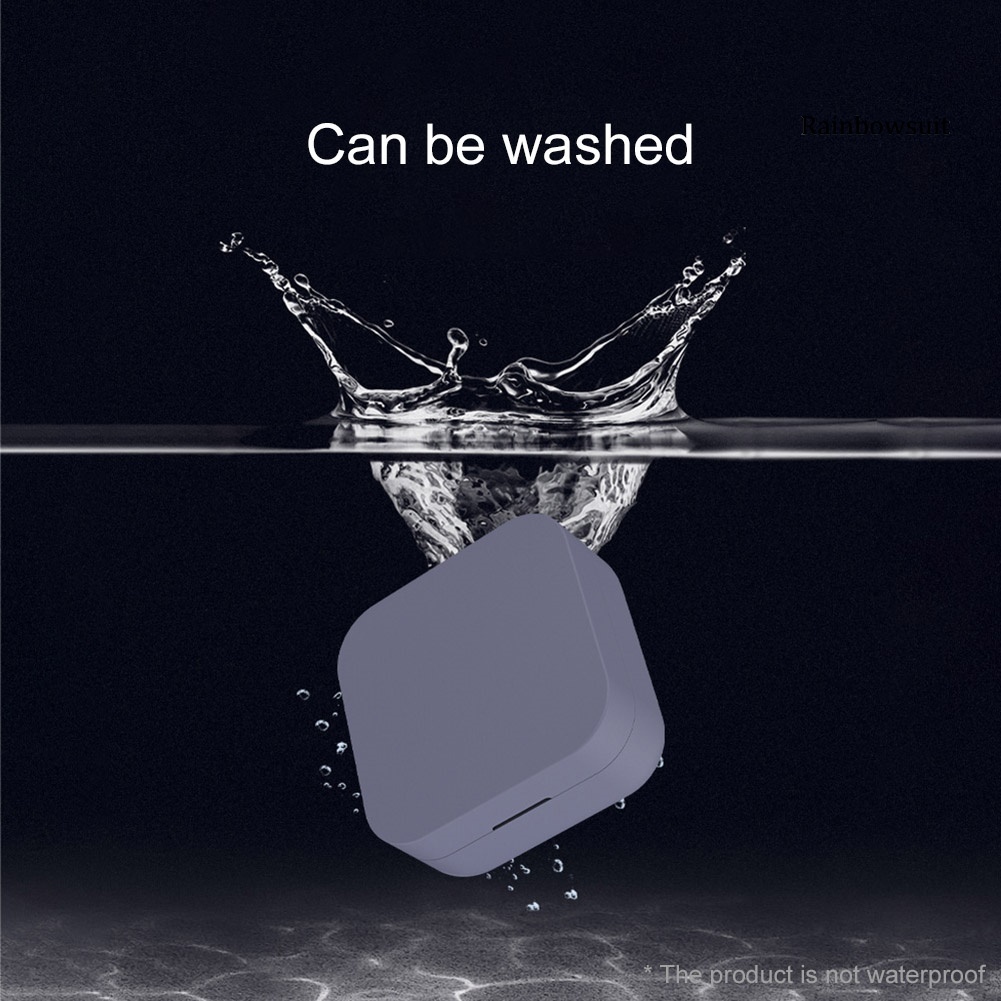 Vỏ bảo vệ hộp sạc đựng tai nghe bluetooth Xiaomi Air 2 Se bằng silicon chống trầy xước