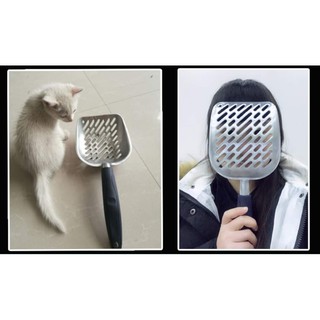 XẺNG XÚC CÁT DỌN PHÂN MÈO BẰNG INOX SIÊU BỀN, KHÔNG RỈ SÉT