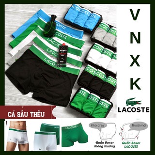 Quần lót đùi nam boxer cá sấu Lacoste hàng vnxk loại xịn
