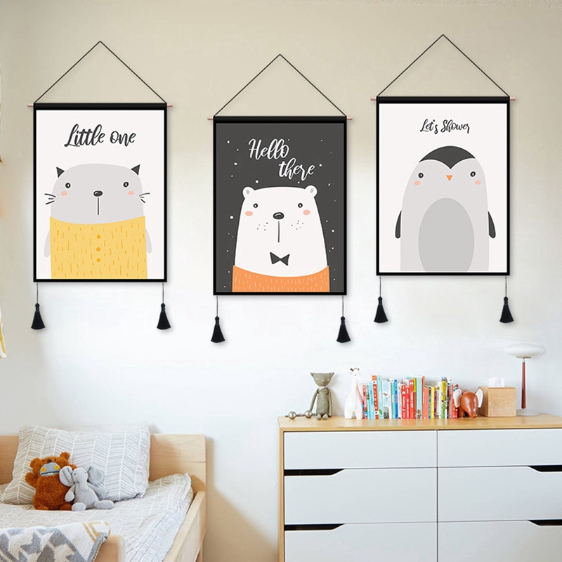 Tranh Treo Tường Trang Trí Hình Nhân Vật Hoạt Hình | BigBuy360 - bigbuy360.vn