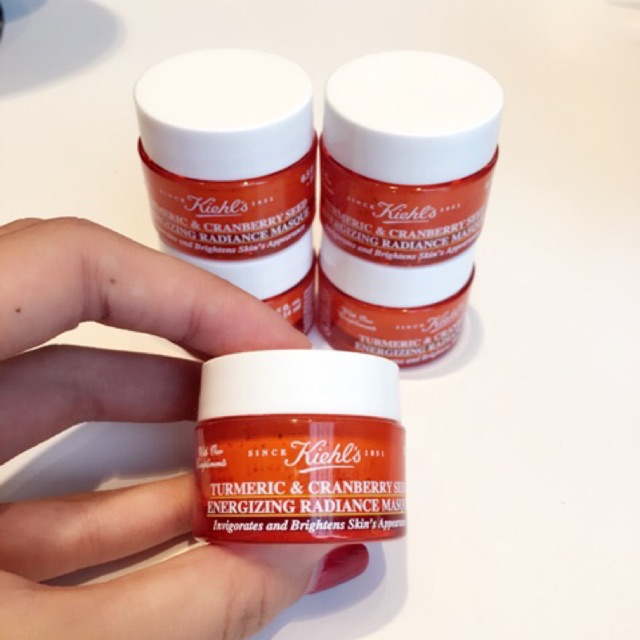 [Kiehl's] - Mặt nạ nghệ Turmeric &amp; Cranberry Seed Energizing Radiance Masque