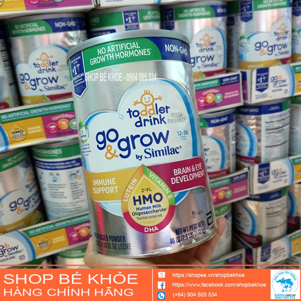 TCCN Sữa Similac Go&Grow HMO NON GMO - Similac Go&Grow cho bé từ 12 - 36m