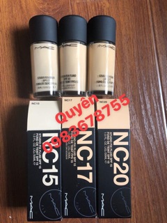 Kem nền mac studio fix fluid foundation