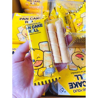 Bánh quế con vịt Pan cake trứng muối - Thái