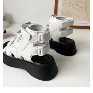 Sandal HIG cổ cao đế độn trơn basic siêu tôn dáng 💗