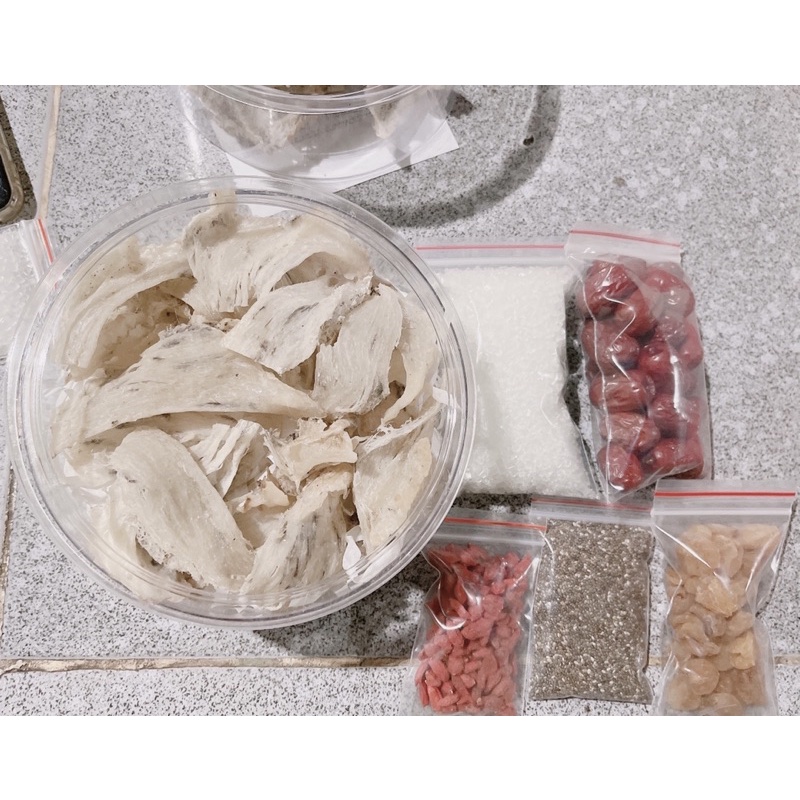 10gram CHÂN YẾN THÔ TO BỰ LOẠI 1  kèm đồ chưng và nhíp nhặt lông khi mua từ 20gram yến