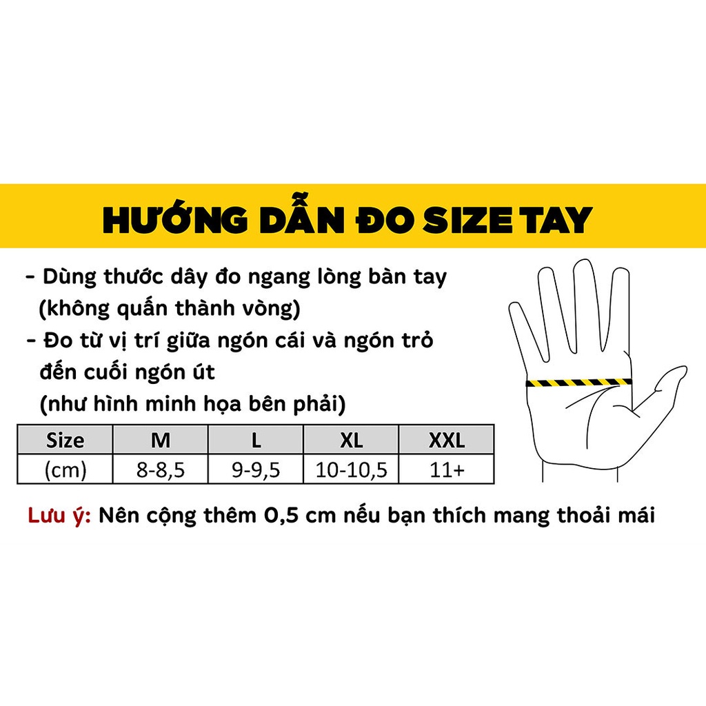 Găng Tay Xe Máy Dài Ngón Đi Phượt Probiker Chống Trượt Thoáng Khí