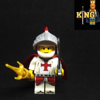 NON-LEGO Lính kiếm mũ giáp mặt Kingdom Knight C818