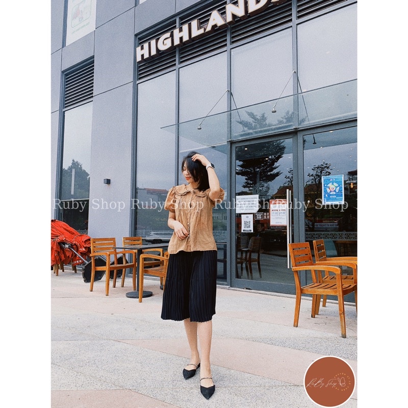 Chân Váy Xếp Ly Dài Ảnh Thật Phong Cách Trẻ Trung , Mặc Đi Làm , Đi Chơi Cực Sành Điệu , Phong Cách Hàn Quốc