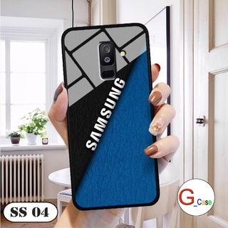 Ốp lưng Samsung Galaxy A6 Plus  - in hình 3D Logo điện thoại