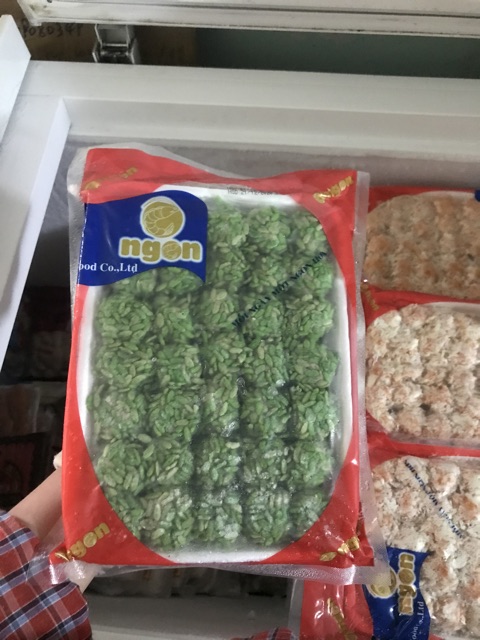 Chả cá Cốm xanh O ngon gói 500g