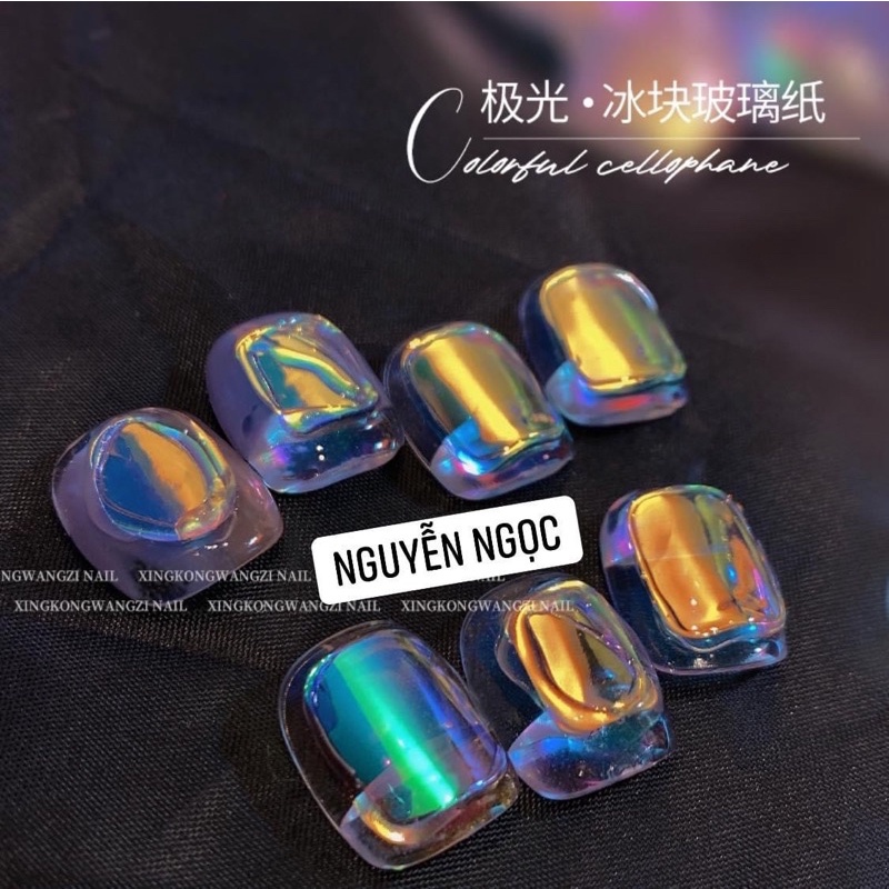 Giấy bóng kính ẩn gel