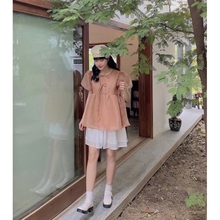 bộ baby doll tiểu thư phong cách