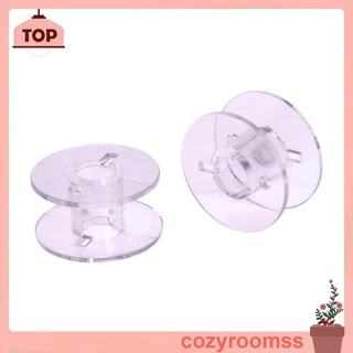 50 ống nhựa rỗng trong suốt cho may vá