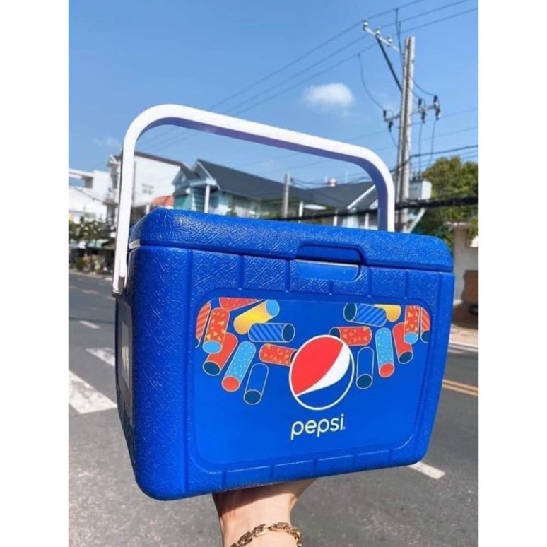 Thùng đựng đá pepsi