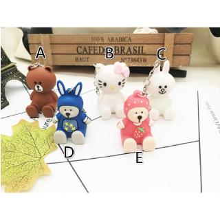 Móc khóa hình búp bê dễ thương