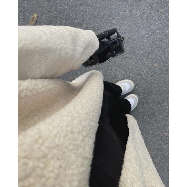 Áo khoác cadigan lông ấm dáng dài dễ phối đồ phong cách Hàn Quốc Aimee closet