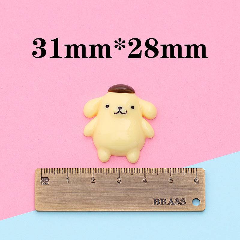 Phụ Kiện Trang Trí Giày DIY Họa Tiết Hoạt Hình Kuromi Cinnamon Đáng Yêu