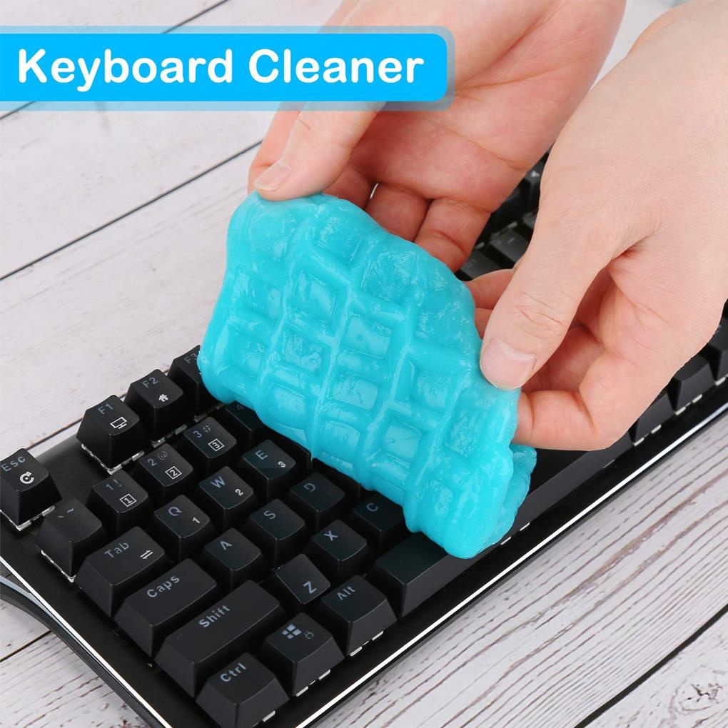 Miếng Gel Dán Làm Sạch Lỗ Thông Gió Xe Hơi Có Thể Tái Sử Dụng