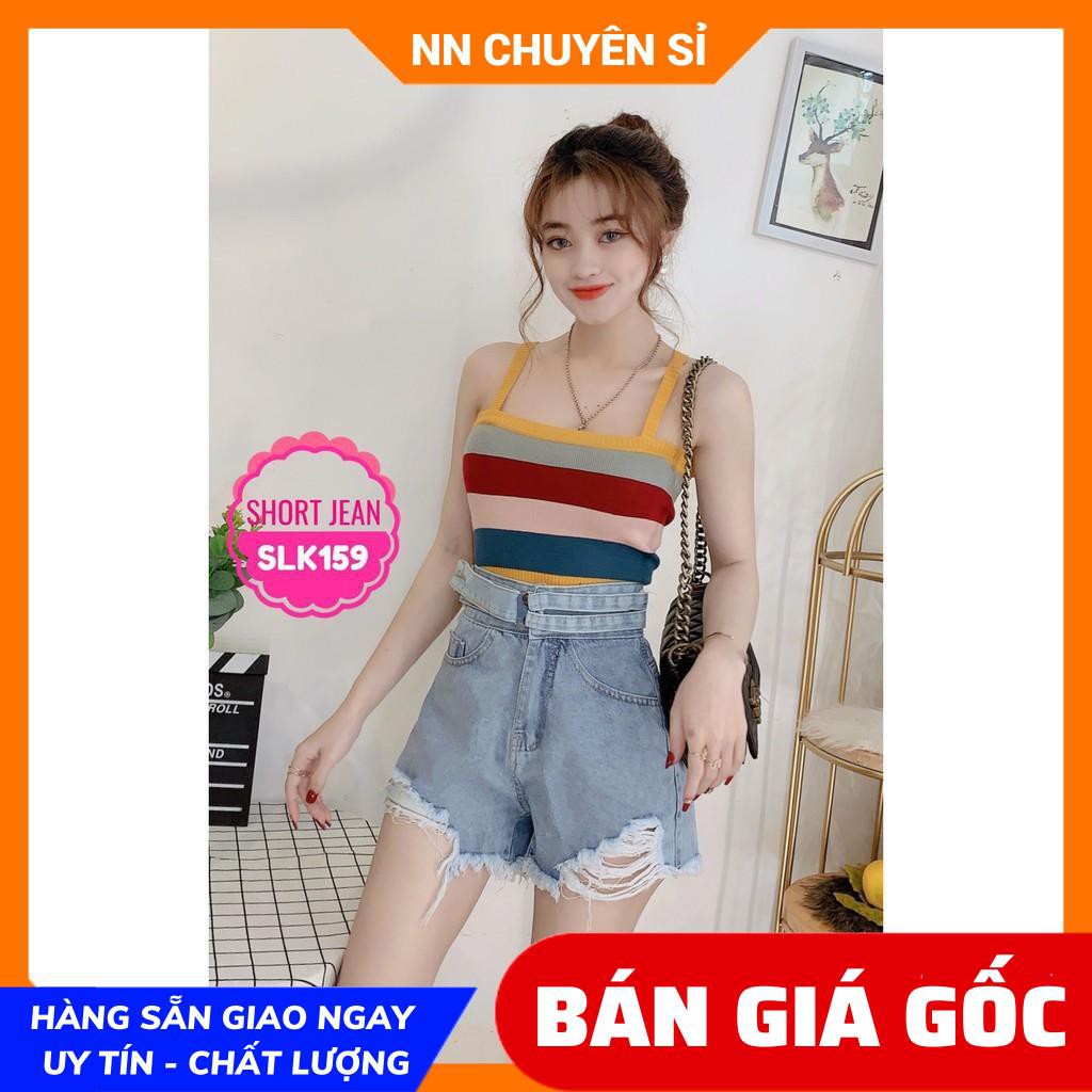 QUẦN SHORT JEAN CHẤT NGẦU  (SLK159) ⚡100% ẢNH THẬT⚡