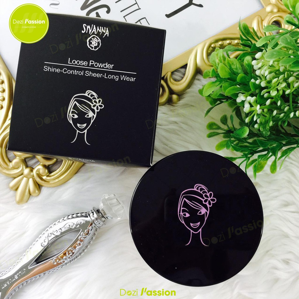 Phấn Phủ Sivanna Dạng Bột Kiềm Dầu, Giữ Lớp Make Up Lâu Trôi - Sivanna Loose Powder Oil Control 20g