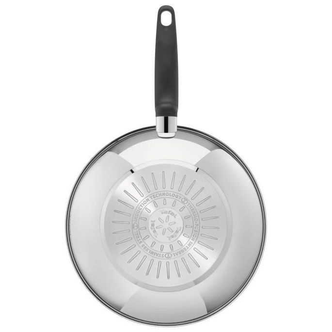 Chảo xào chống dính inox đế từ đáy sâu lồng 28cm Tefal Primary E3091904 - Hàng chính hãng - HAPOS