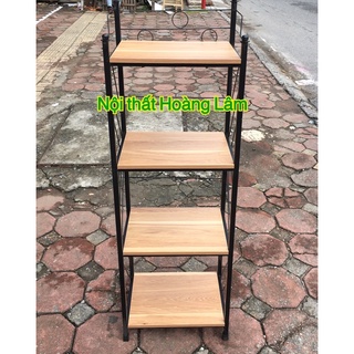 (Ship hoả tốc ) Kệ sách sắt đa năng 4 tầng dài 40cm