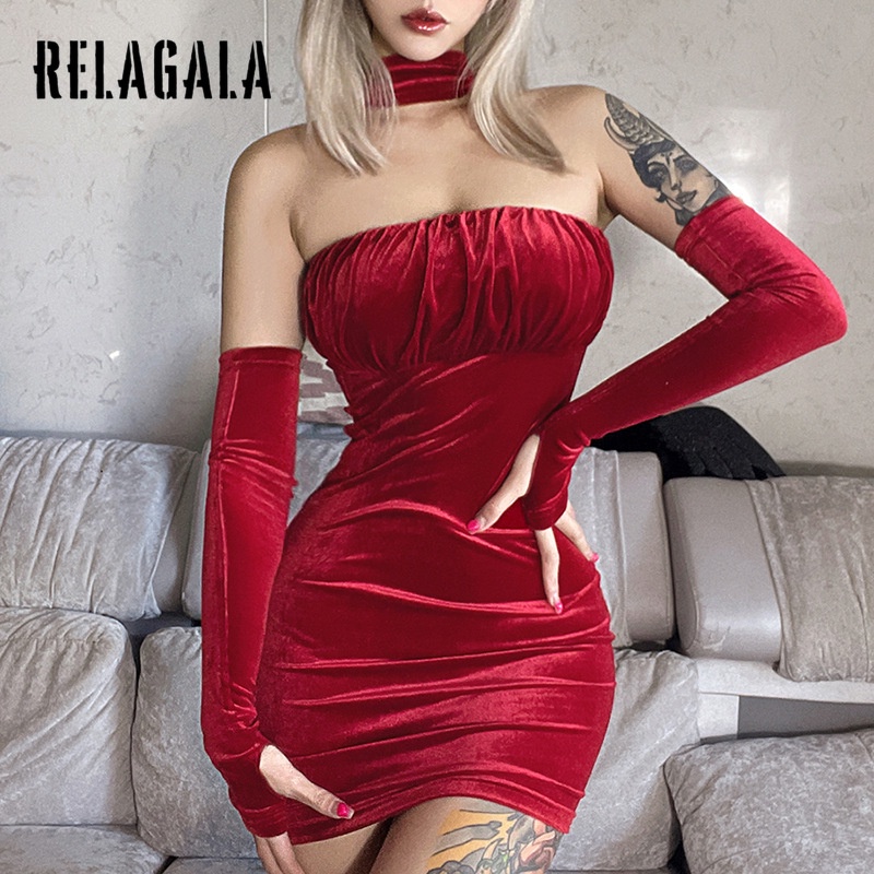 Đầm Hai Dây Dáng Chữ A Lưng Cao Màu Trơn Thời Trang Cho Nữ