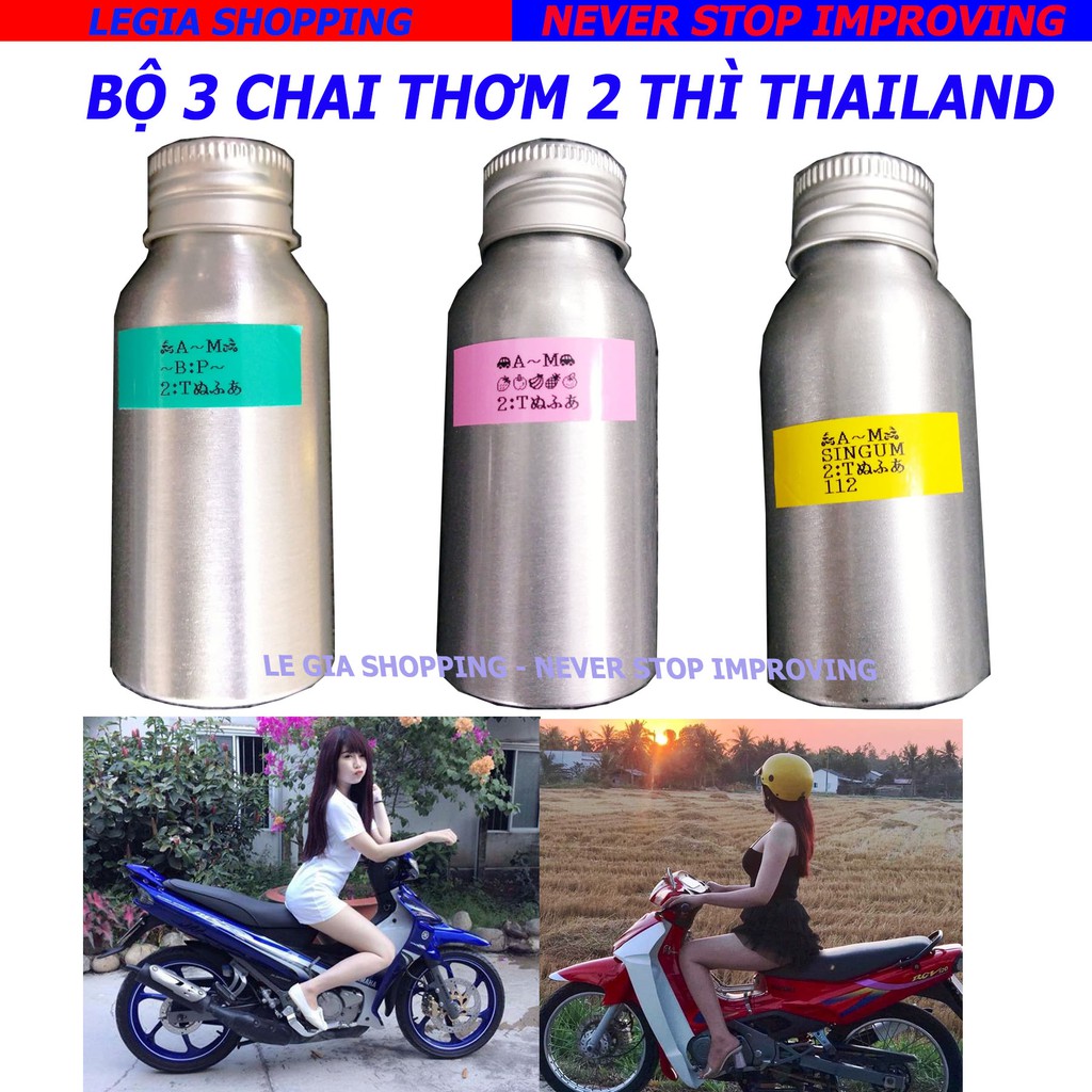 3 CHAI THƠM / PHỤ GIA 2 THÌ SUZUKI SPORT / YAZ / NOVA