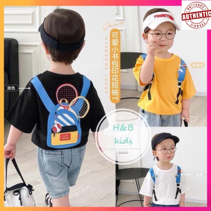 Bộ Quần Jean Áo Ba Lô Bé Trai 9-22kg - Freeship