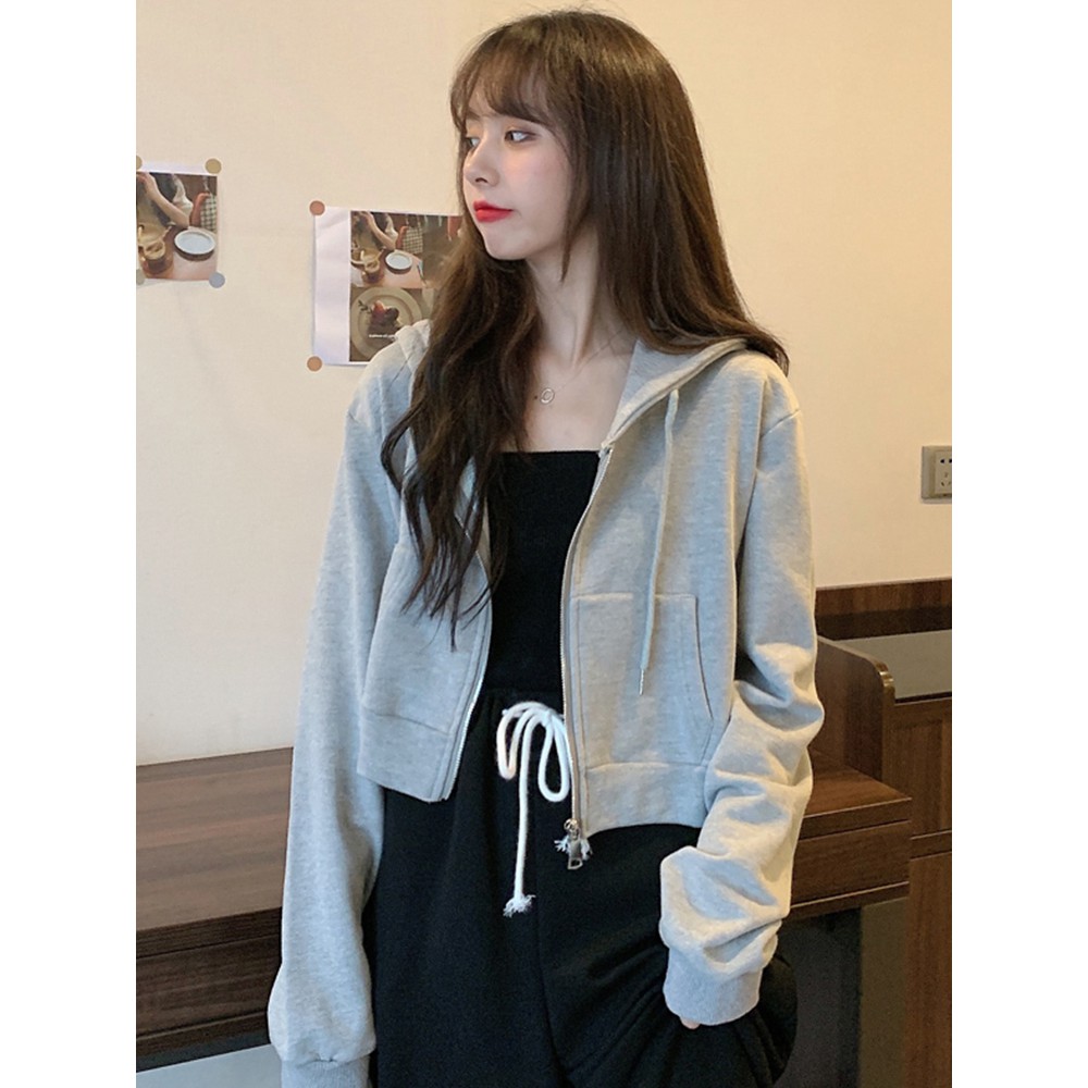 Áo khoác Cardigan dáng croptop mùa thu (order)