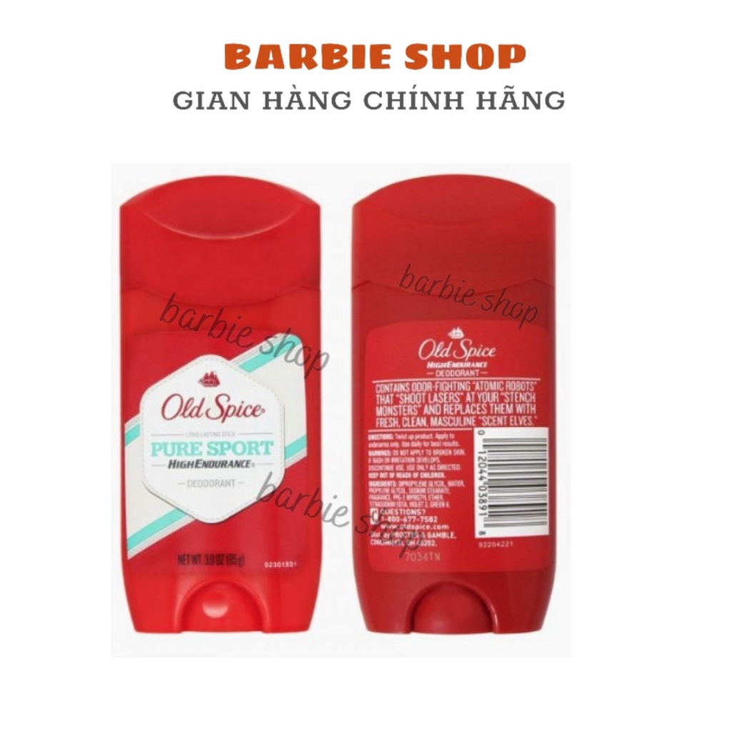 Lăn Khử Mùi Nam Old Spice FRESH, PURE SPORT, ORIGINAL High Endurance 68G