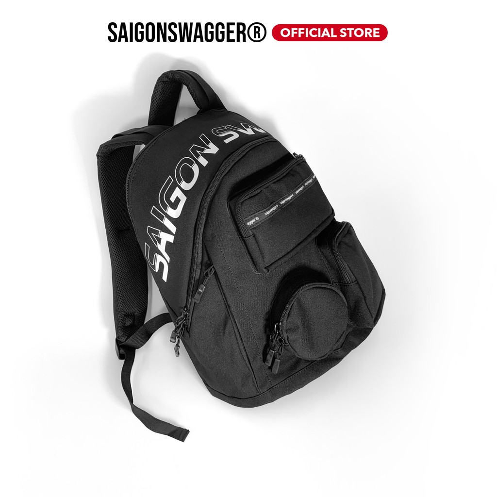 Balo 3 Hộp SAIGON SWAGGER® SGS Oval Backpack-Ngăn Chống Sốc Laptop 15inch