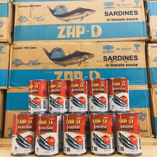 Cá Mòi Zap - D Sardine ( Cá Hộp ) Thái Lan 145g