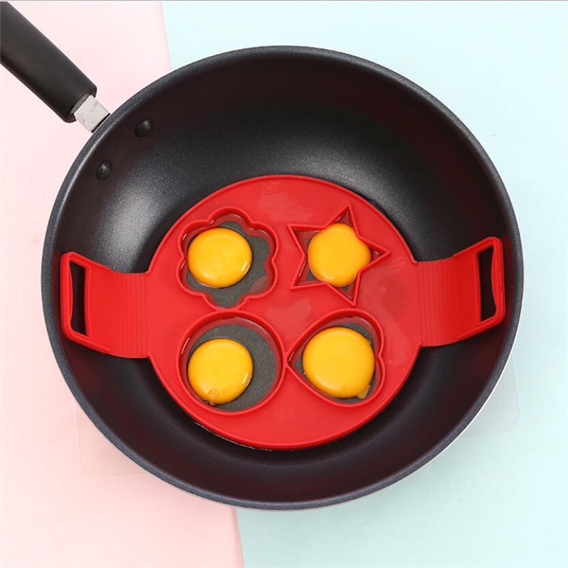 Khuôn Chiên Trứng/Làm Bánh Pancake Bằng Silicone Chống Dính