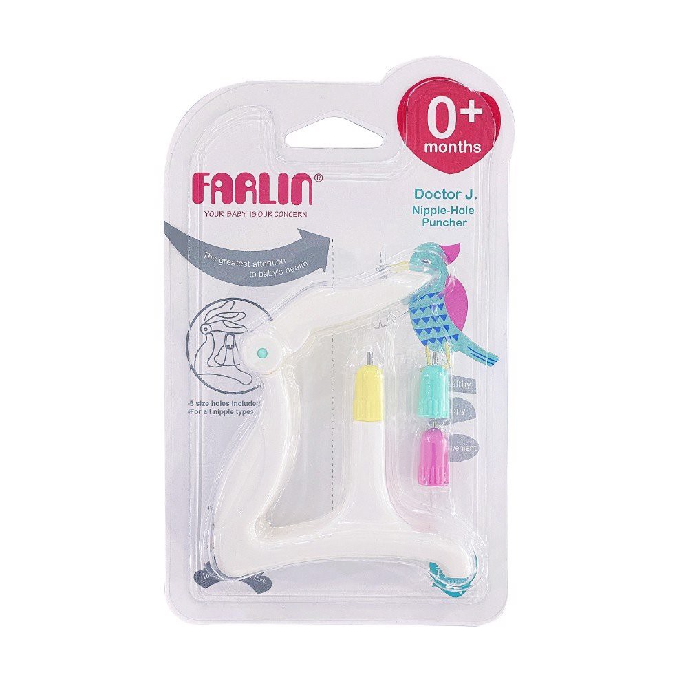 ĐỤC LỖ NÚM TI FARLIN - DẬP LỖ NÚM TY BÌNH SỮA - BẤM NÚM TI