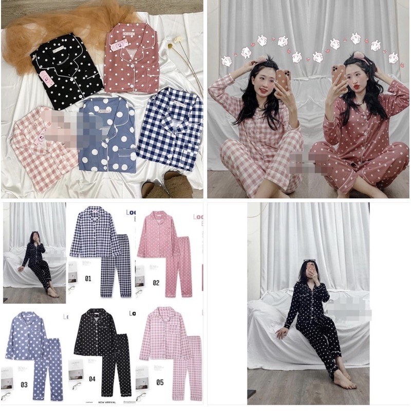 BỘ ĐỒ PIJAMA HOẠ TIẾT #135k