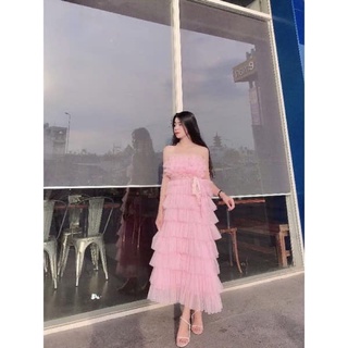 ĐẦM TẦNG DÁNG DÀI SANG CHẢNH